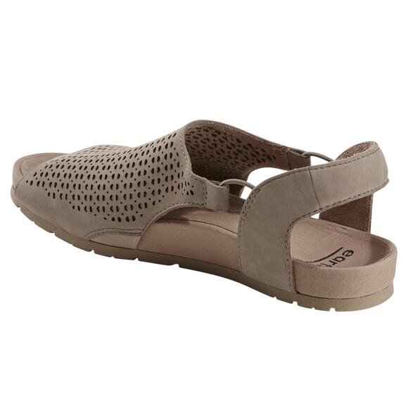 EARTH Linden Laveen Suede Peep Toe Slingback Sandals Size 9 New in Box MSRP $110 - Picture 3 of 10